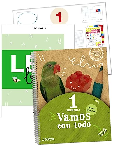 Imagen de archivo de VAMOS CON TODO 1. PRIMER TRIMESTRE. + LEOBIEN. 2022. + MATERIAL MANIPULATIVO. a la venta por Librerias Prometeo y Proteo