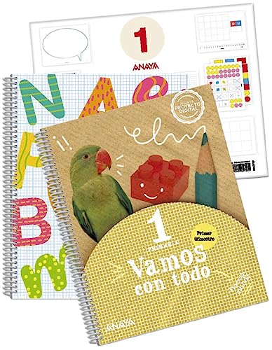 Stock image for VAMOS CON TODO 1. PRIMER TRIMESTRE. CUADRCULA. + LECTOESCRITURA CUADRCULA + MA for sale by Librerias Prometeo y Proteo