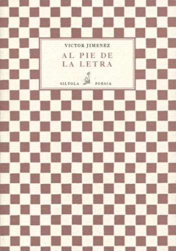 Al pie de la letra (9788415039792) by JimÃ©nez, VÃ­ctor (1957- )