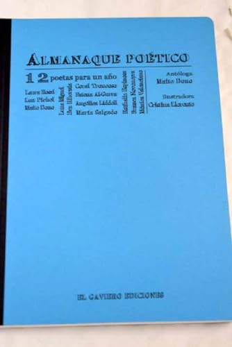 Beispielbild fr Almanaque potico : 12 poetas para un ao zum Verkauf von AG Library