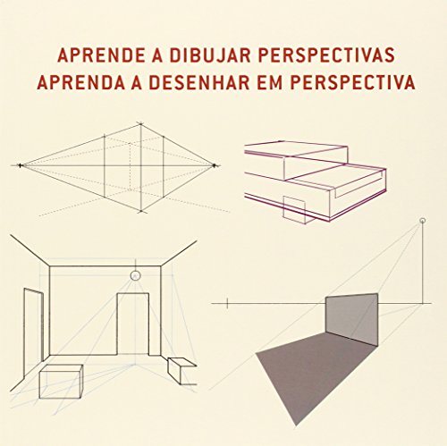 9788415227120: Aprende a dibujar perspectiva: como desenhar em perspectiva passo a passo (English, Portuguese and Spanish Edition)