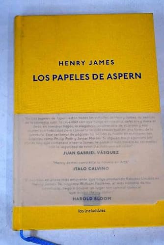 9788415259220: Los papeles de Aspern (Los ineludibles) (Spanish Edition)