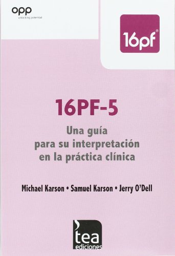 Stock image for 16PF-5, Una gua para su interpretaciKarson, Michael; Karson, Samuel; for sale by Iridium_Books