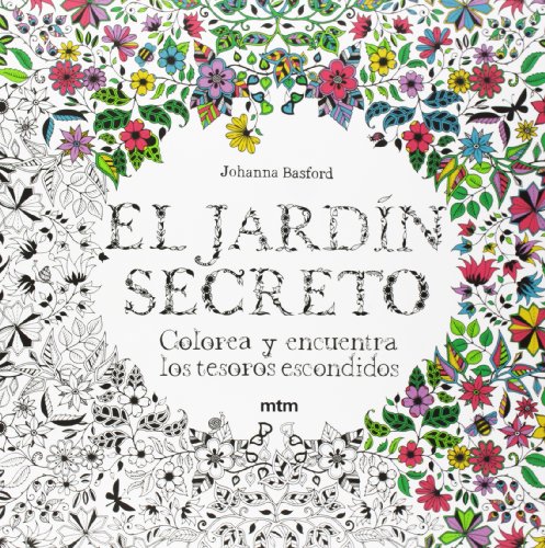 Imagen de archivo de El jardn secreto: Colorea y encuentra los tesoros escondidos (Spanish Edition) a la venta por GF Books, Inc.