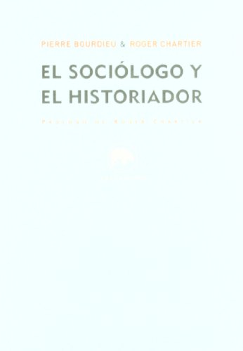 Stock image for EL SOCILOGO Y EL HISTORIADOR for sale by Antrtica