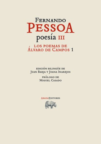 Stock image for Poesia Iii Los Poemas De Alvaro De Campos 1 - Pessoa, Fernan for sale by Juanpebooks