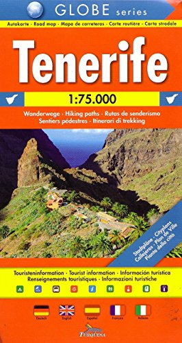 Beispielbild fr Tenerife: Road Map - Hiking Paths - Tourist Information [Multilingual] (Globe Series) zum Verkauf von WorldofBooks