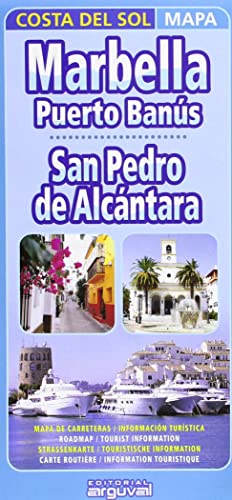 9788415329022: Mapa Marbella, Puerto Bans, San Pedro de Alcntara (Spanish Edition)