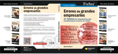 Stock image for ERRORES DE GRANDES EMPRESARIOS. RELATOS DE EMPRESARIOS QUE TRANSFORMARON ERRORES for sale by KALAMO LIBROS, S.L.