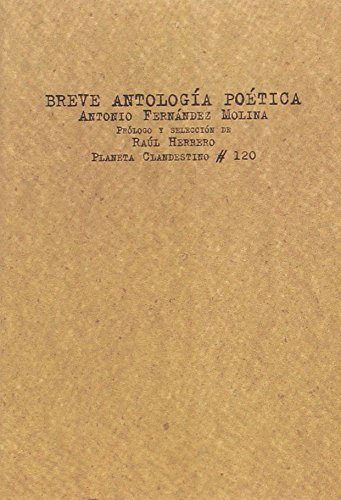 Beispielbild fr Breve Antologia Poetica zum Verkauf von Librera 7 Colores