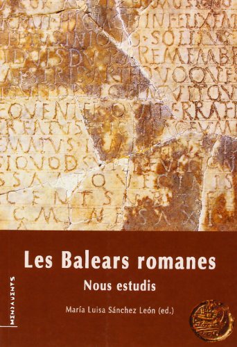 Imagen de archivo de LES BALEARS ROMANES. NOUS ESTUDIS a la venta por Prtico [Portico]