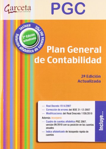 Imagen de archivo de Plan General de Contabilidad (Reglamentos (garceta)) a la venta por medimops