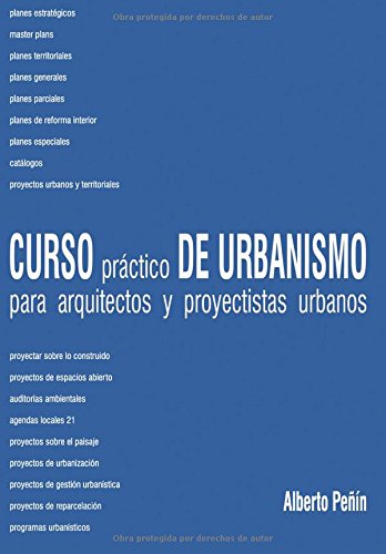 9788415453260: Curso practico de urbanismo para arquitectos y proyectistas urbanos