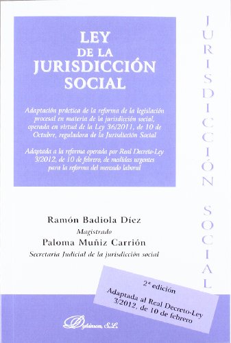Imagen de archivo de LEY DE LA JURISDICCIN SOCIAL 2012 a la venta por Zilis Select Books