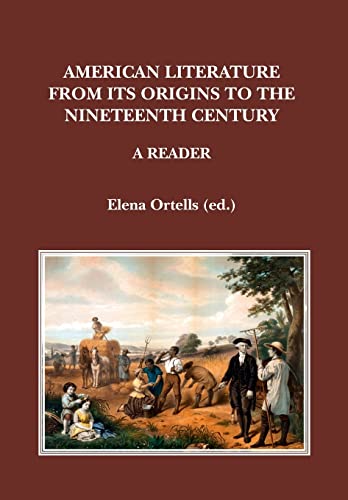 Imagen de archivo de American Literature from its Origins to the Nineteenth Century: A Reader a la venta por medimops