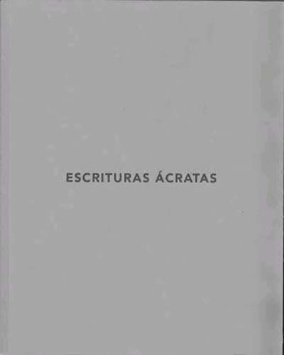 Imagen de archivo de ESCRITURAS CRATAS. a la venta por KALAMO LIBROS, S.L.