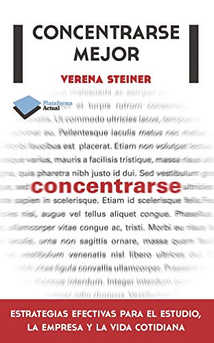 Stock image for CONCENTRARSE MEJOR for sale by KALAMO LIBROS, S.L.