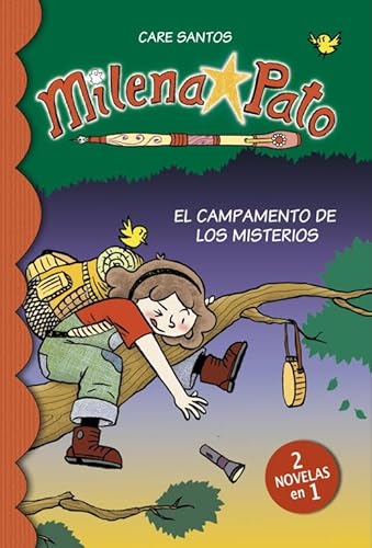 Beispielbild fr Milena pato 6. El campamento de los misterios (2 en 1) (Serie Milena Pato) zum Verkauf von medimops