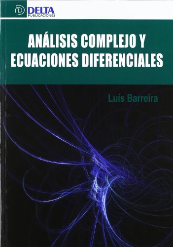 Stock image for Anlisis complejo y ecuaciones diferenciales for sale by MARCIAL PONS LIBRERO