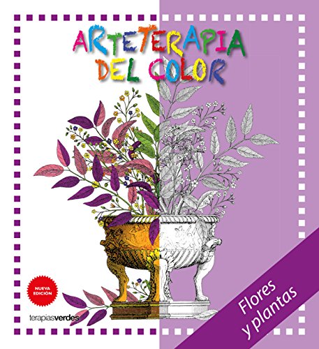 9788415612872: Arteterapia del color. Flores y plantas (Terapias Mandalas)