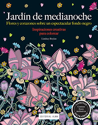 Imagen de archivo de JARDN DE MEDIANOCHE: Inspiraciones creativas para colorear a la venta por KALAMO LIBROS, S.L.