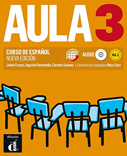 Beispielbild fr Aula Nueva edicin 3 Libro del alumno + CD: Aula Nueva edicin 3 Libro del alumno + CD (Spanish Edition) zum Verkauf von GF Books, Inc.