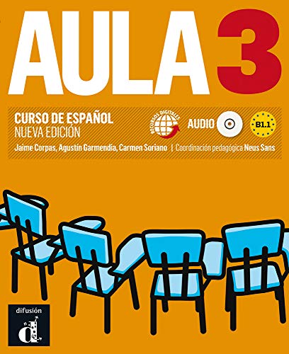 9788415640080: Aula Nueva edicin 3 Libro del alumno + CD: Aula Nueva edicin 3 Libro del alumno + CD (Spanish Edition)