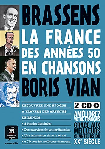 Beispielbild fr La France des annes 50 en chansons: La France des annes 50 en chansons (FLE NIVEAU ADULTE TVA 5,5%) (French Edition) zum Verkauf von Mispah books