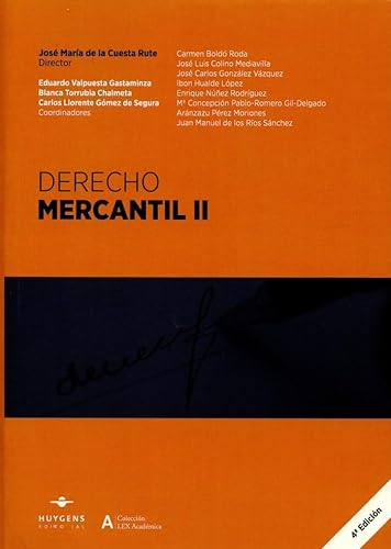 9788415663485: Derecho Mercantil II (LEX ACADMICA) (Spanish Edition)