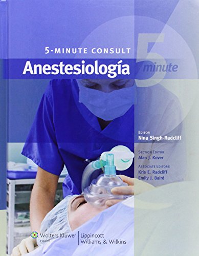9788415684237: 5 minutos de consulta. Anestesiologa (The 5-Minute Consult Series)