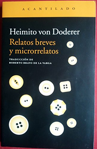 Relatos breves y microrrelatos (9788415689652) by Von Doderer, Heimito