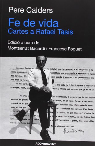 9788415720034: Fe De Vida. Cartes A Rafael Tasis (Abans d'ara)