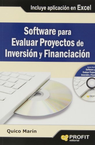 Software para evaluar proyectos de inversion y financiacion.