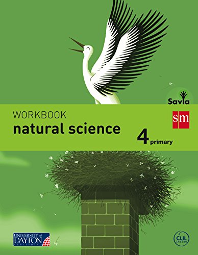 Beispielbild fr Savia, natural science, 4 Educacin Primaria. Workbook zum Verkauf von Revaluation Books