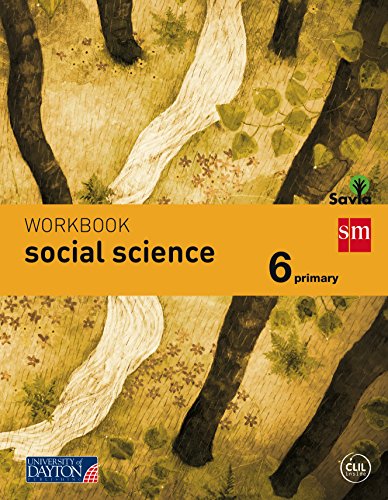 9788415743842: Social science. 6 Primary. Savia. Workbook