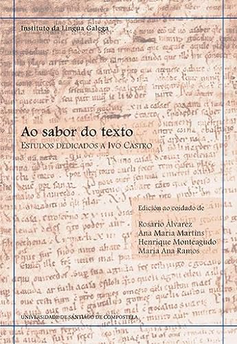 Stock image for OP/345-Ao sabor do texto: Estudos dedAlvarez Blanco, Mara Rosario; M for sale by Iridium_Books