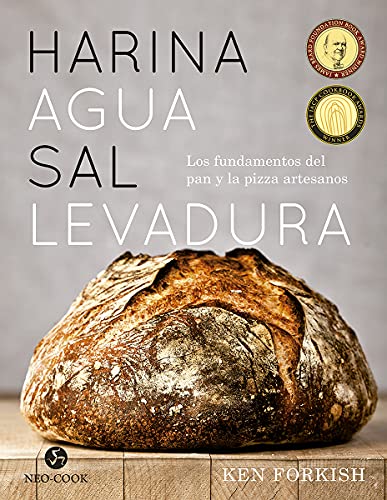 Stock image for HARINA, AGUA, SAL, LEVADURA. Los fundamentos del pan y la pizza artesanos for sale by KALAMO LIBROS, S.L.