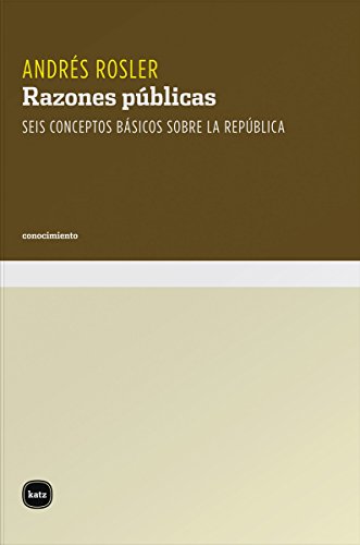 Imagen de archivo de RAZONES PBLICAS: SEIS CONCEPTOS BSICOS SOBRE LA REPBLICA a la venta por KALAMO LIBROS, S.L.