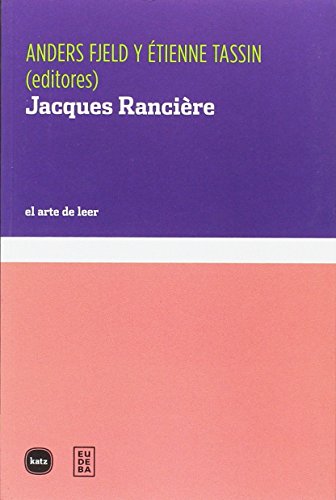 Beispielbild fr JACQUES RANCIRE zum Verkauf von KALAMO LIBROS, S.L.