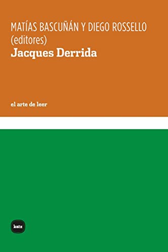 Imagen de archivo de JACQUES DERRIDA a la venta por Librerias Prometeo y Proteo