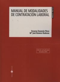 Imagen de archivo de Manual de modalidades de contratacin laboral a la venta por Iridium_Books