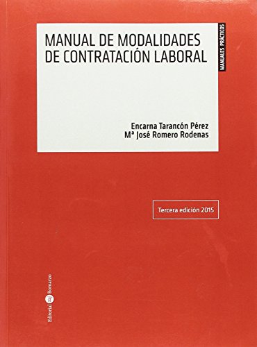 Imagen de archivo de Manual de modalidades de contratacin laboral a la venta por Iridium_Books