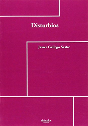 Imagen de archivo de DISTURBIOS a la venta por KALAMO LIBROS, S.L.