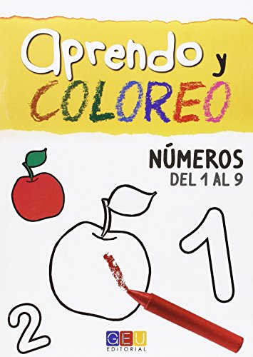 Stock image for Aprendo y coloreo.Numeros del 1 al 9 for sale by Iridium_Books