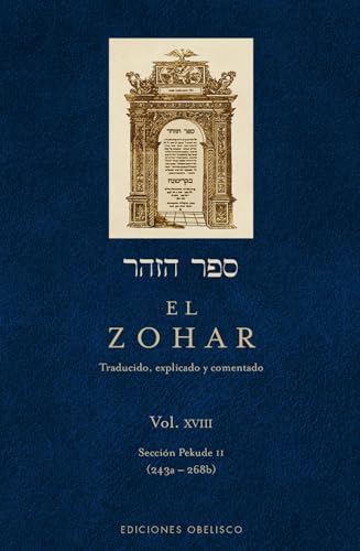 Imagen de archivo de Zohar, el Xviii a la venta por Better World Books: West