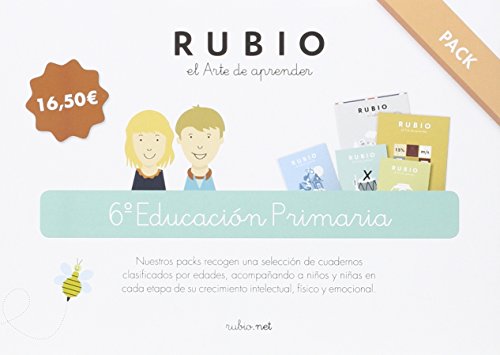 Imagen de archivo de PRIMARIA 6º PACK 9 CUADERNOS RUBIO a la venta por Iridium_Books