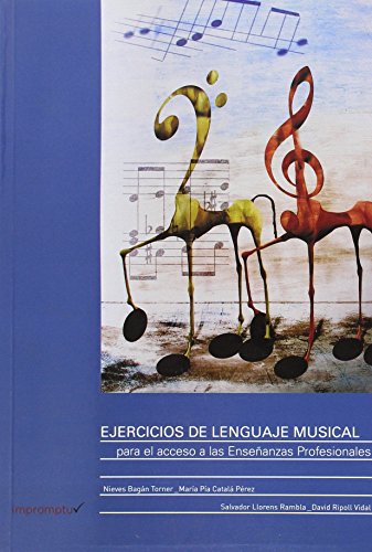 Stock image for Ejercicios de lenguaje musical para el acceso a las Enseanzas Profesionales for sale by medimops