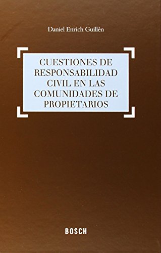 Beispielbild fr Cuestiones de responsabilidad civil en las comunidades de propietarios zum Verkauf von Hilando Libros