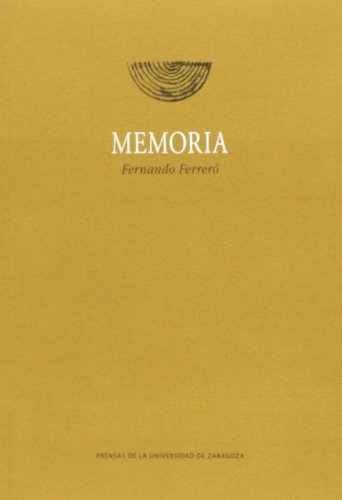 9788416028023: Memoria (Fernando Ferrer) (La Gruta de las Palabras)