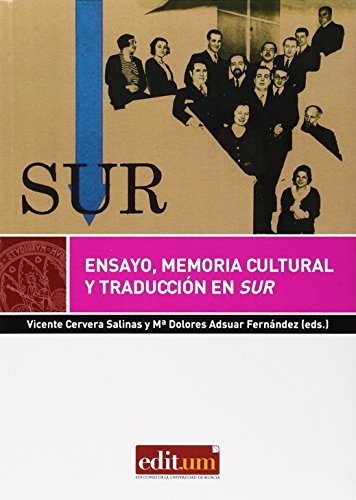 Imagen de archivo de ENSAYO, MEMORIA CULTURAL Y TRADUCCIN EN SUR a la venta por Antrtica